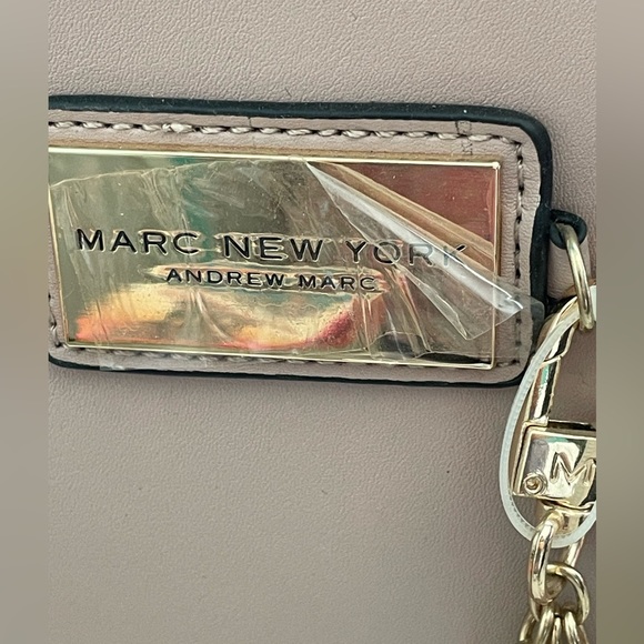 Marc New York Andrew Marc Light Pink Leather Backpack Purse NEW - Picture 2 of 10